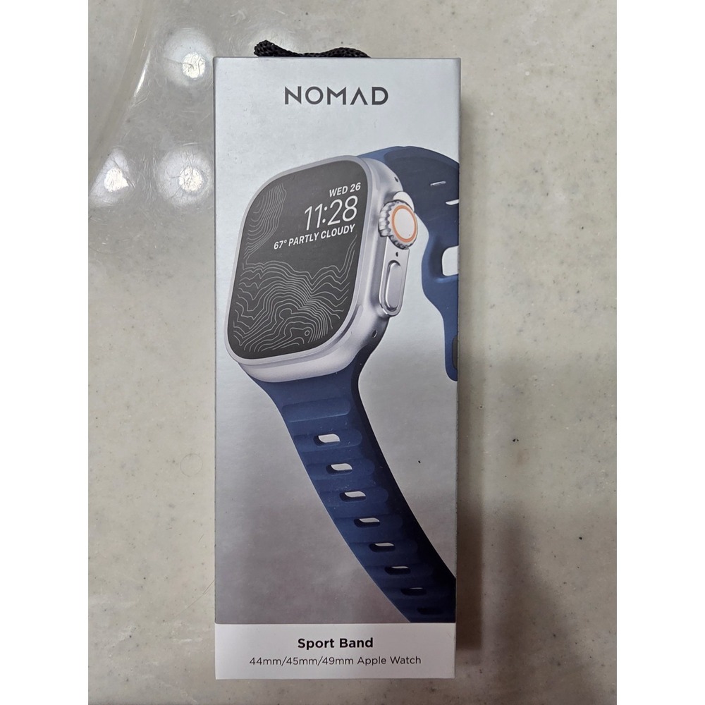 Nomad Sport Band For Apple Watch/Ultra Atlantic Blue 44/45/49mm